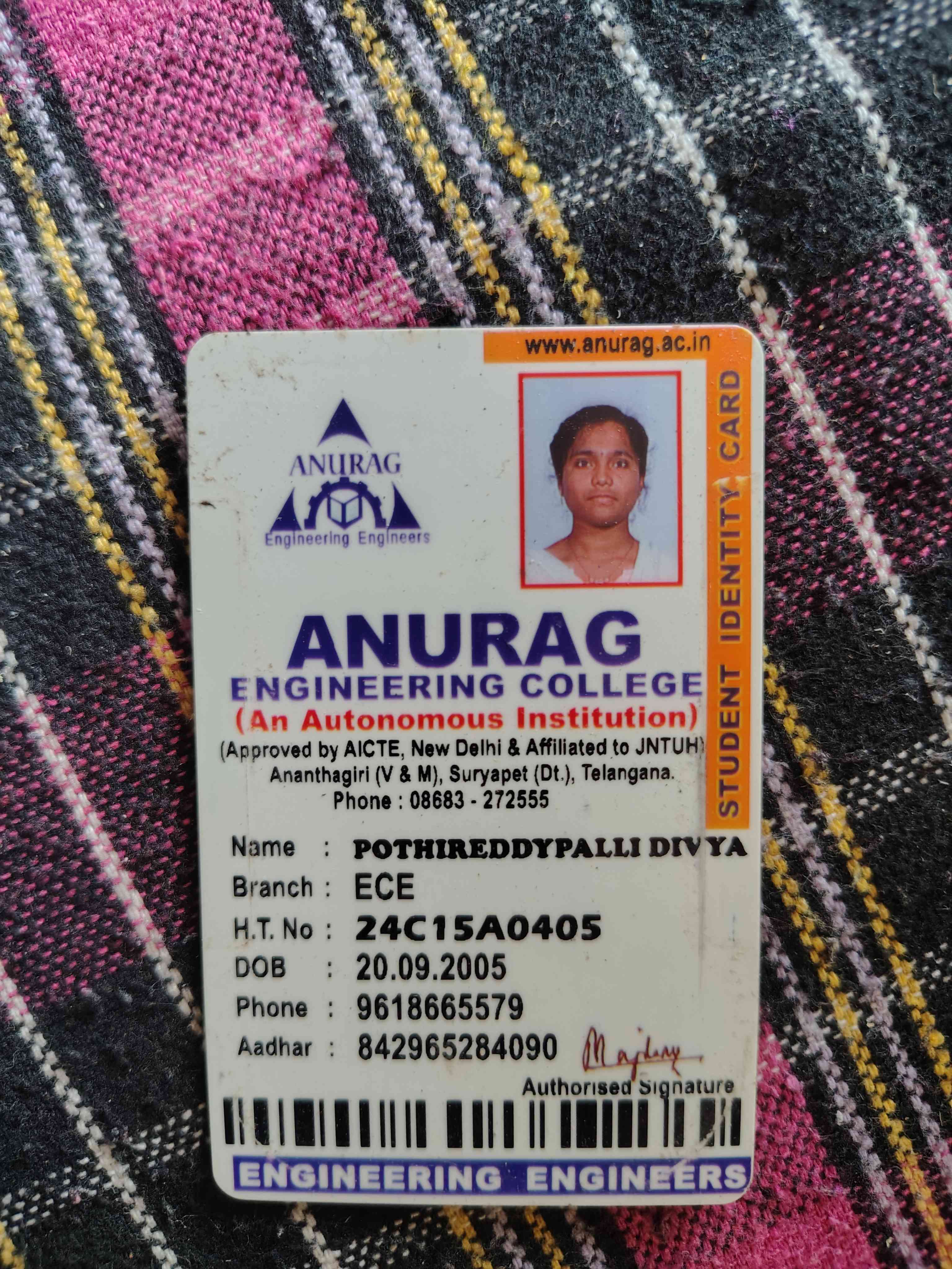 College ID